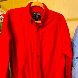 Woolrich Red Casual Button Down Shirt